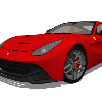 超精细汽车模型 法拉利 F12